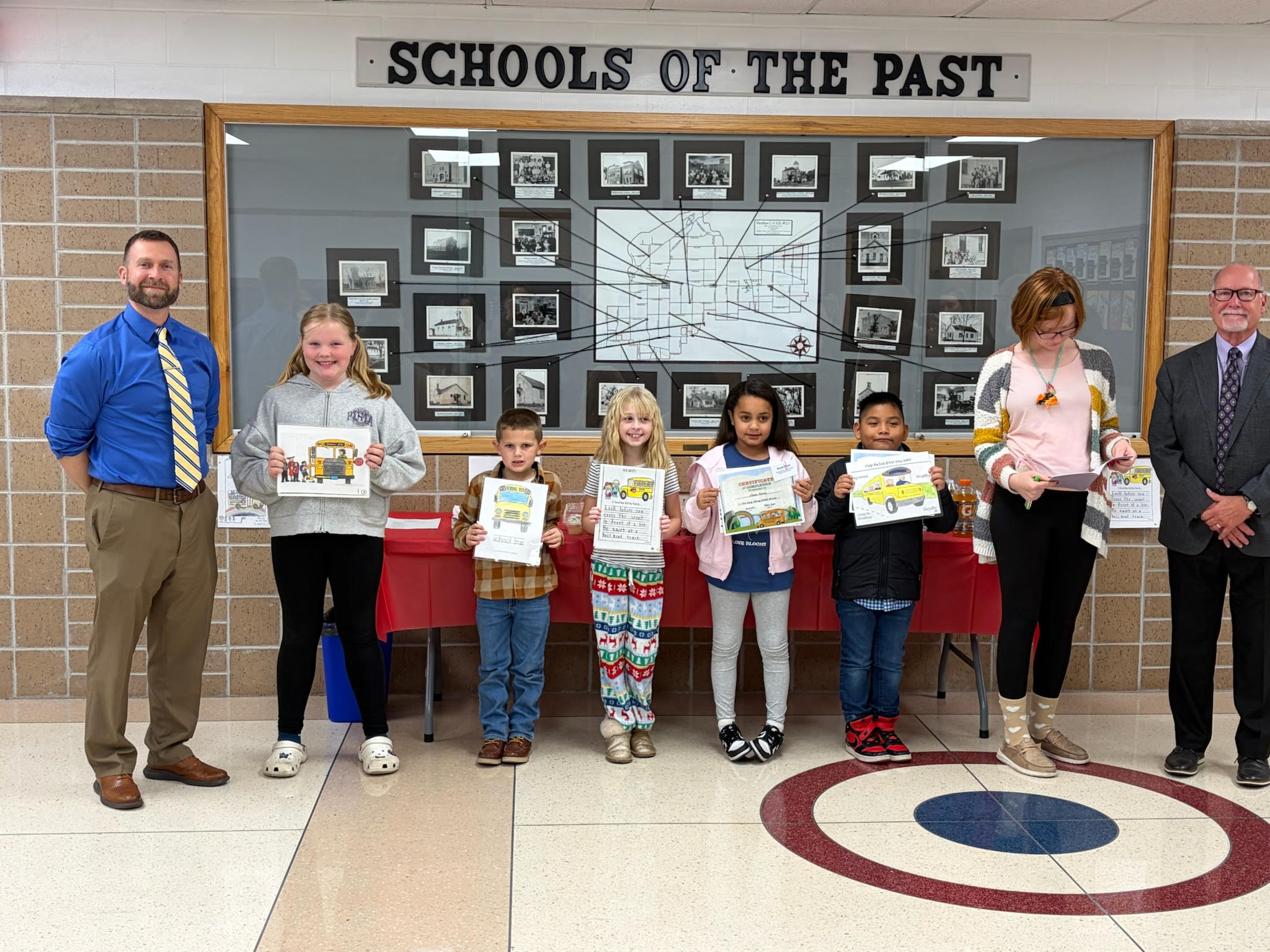 National School Bus Safety Week Coloring Contest Winners