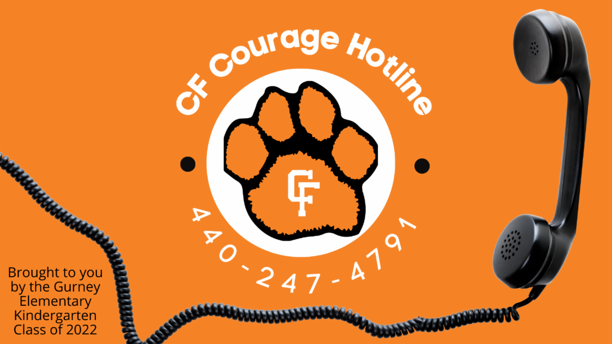 Need some courage? Call us! 