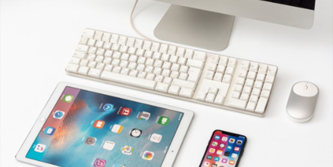 iMac iPad and phone