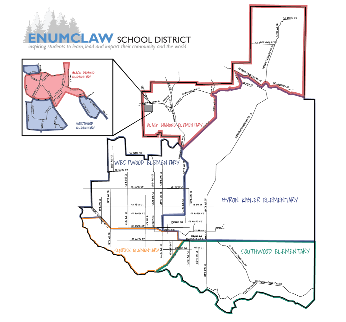 District Boundary Maps Enumclaw School District District Boundary Maps Enumclaw School District