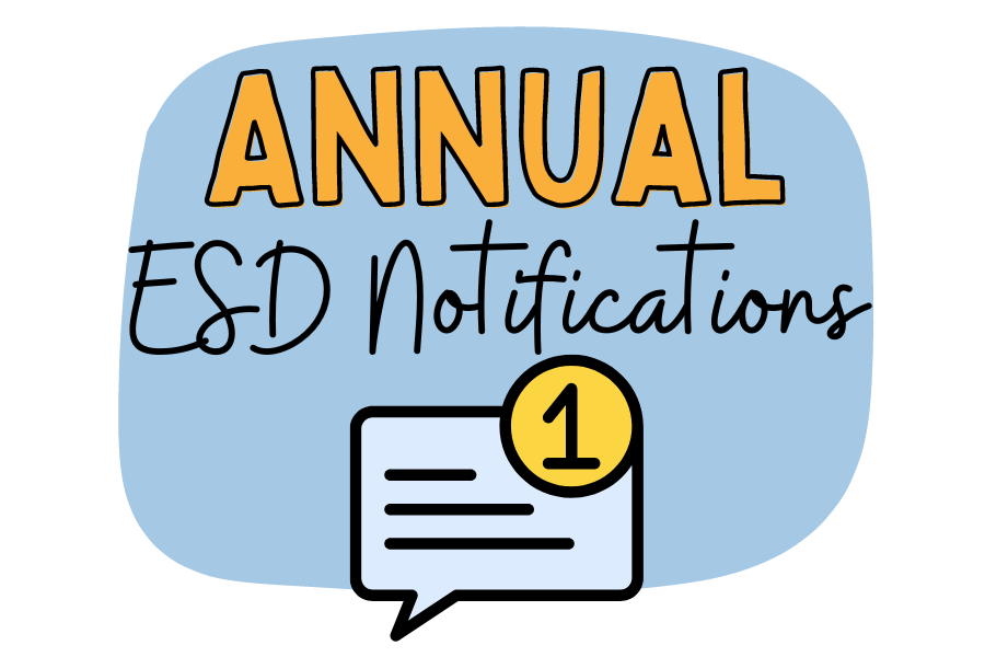 Annual ESD Notifications