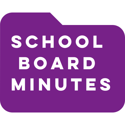 School Board Minutes Folder