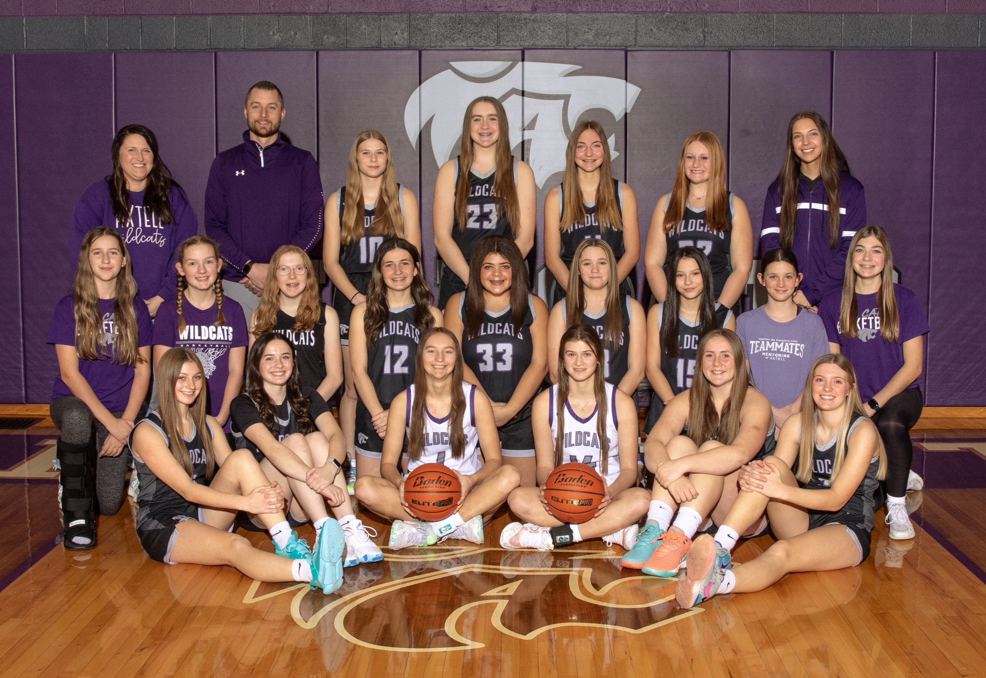24-25 Girls basketball team