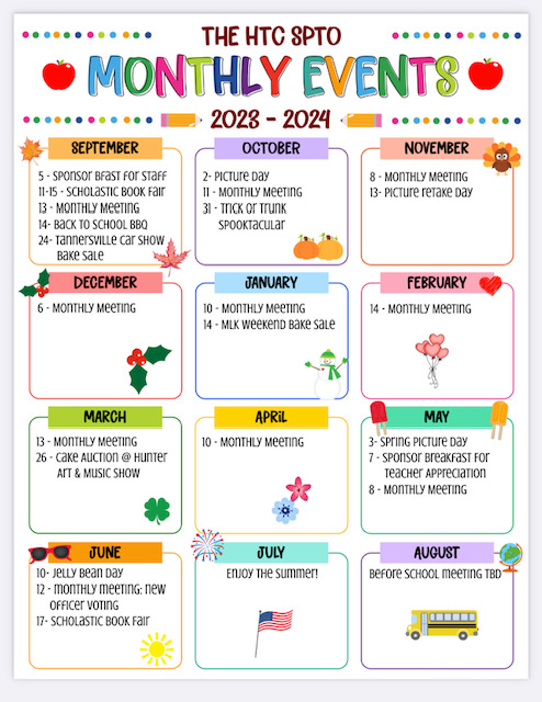 Calendar | Hunter-Tannersville CSD