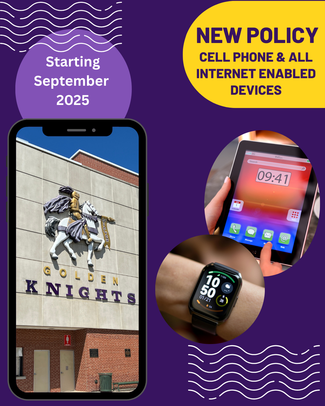 York Middle/High School Electronics/Mobile Device Policy