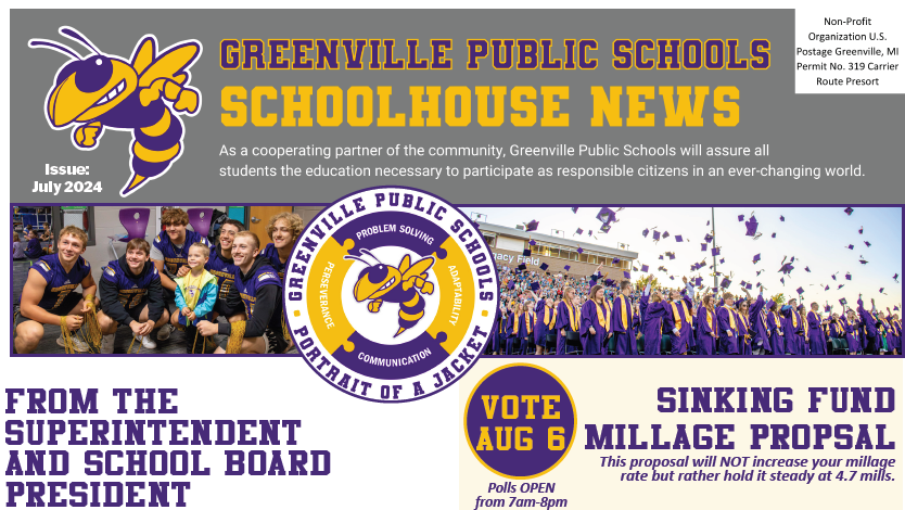 GPS Schoolhouse News - July 2024 Snapshot