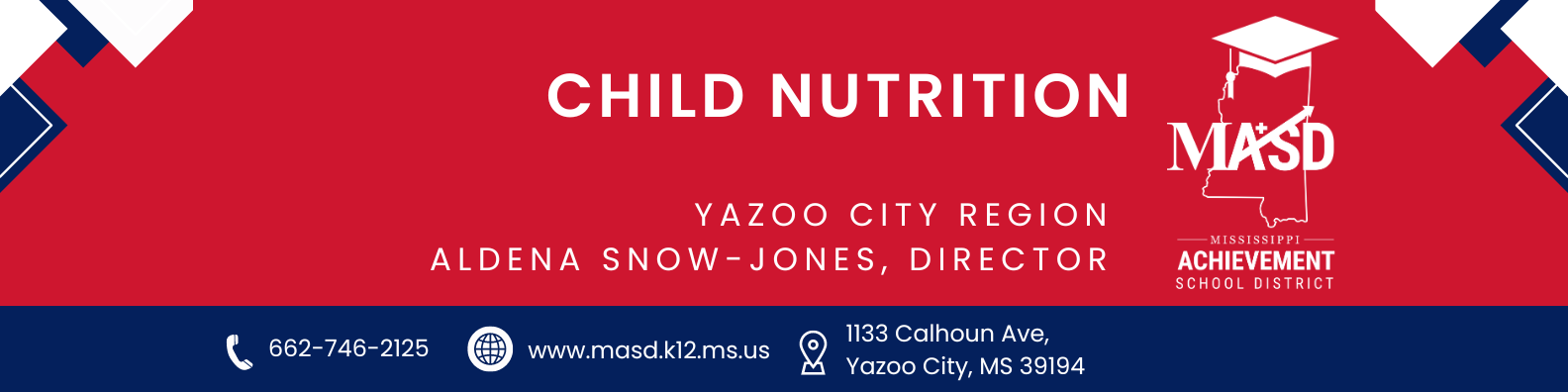 Child Nutrition - Yazoo City Region