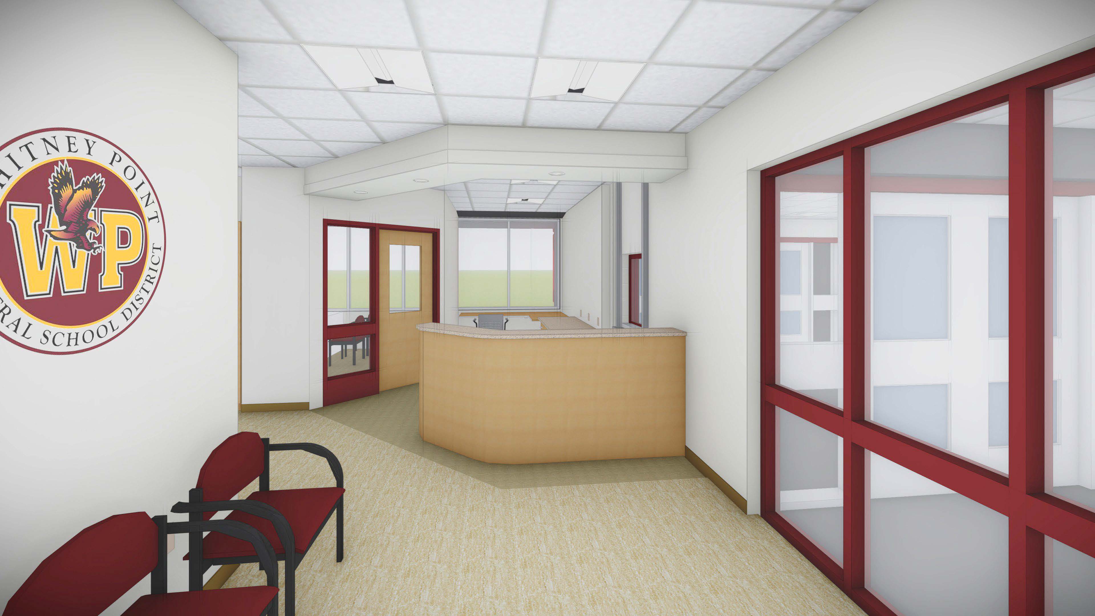 rendering of main office at CEA