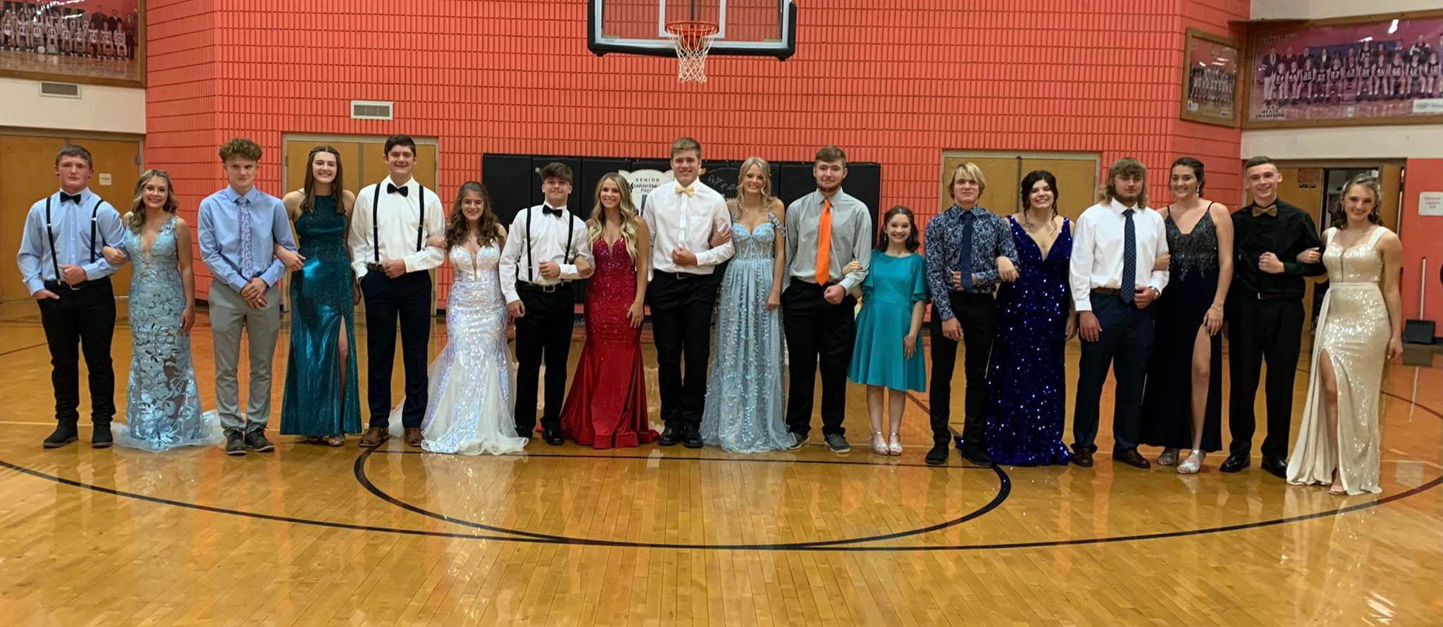2022 Homecoming Court with escorts!!!!