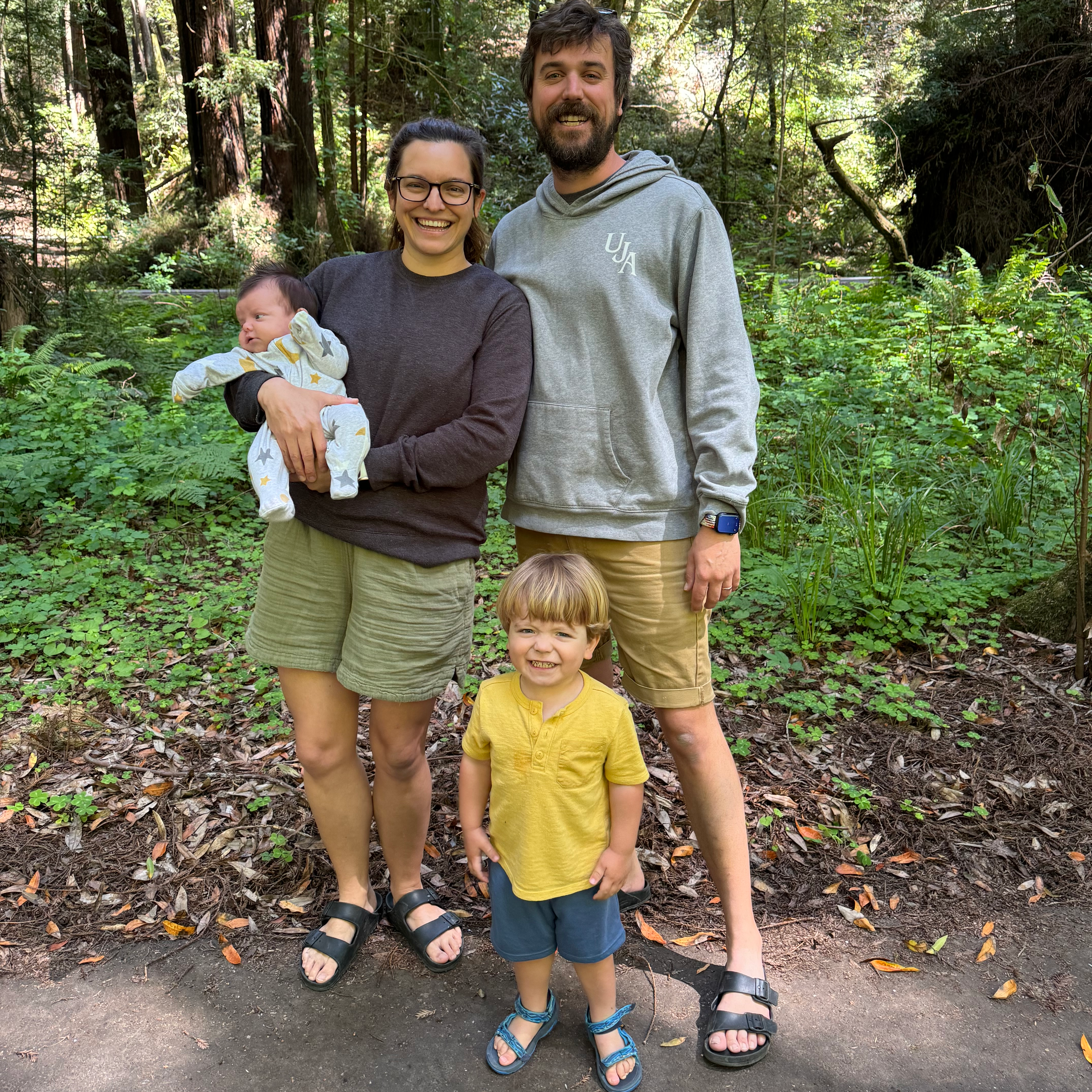 Benji, Liz, Will, and Harry
