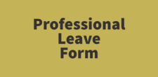 Professional Leave form