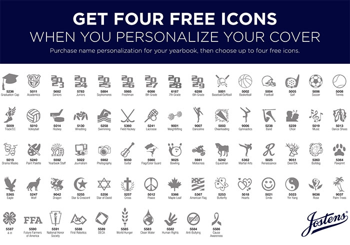 Yearbook Icons