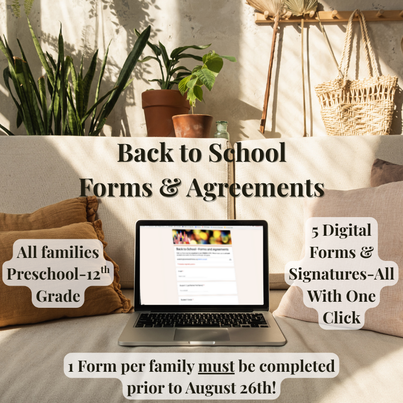Back to School Forms & Agreements