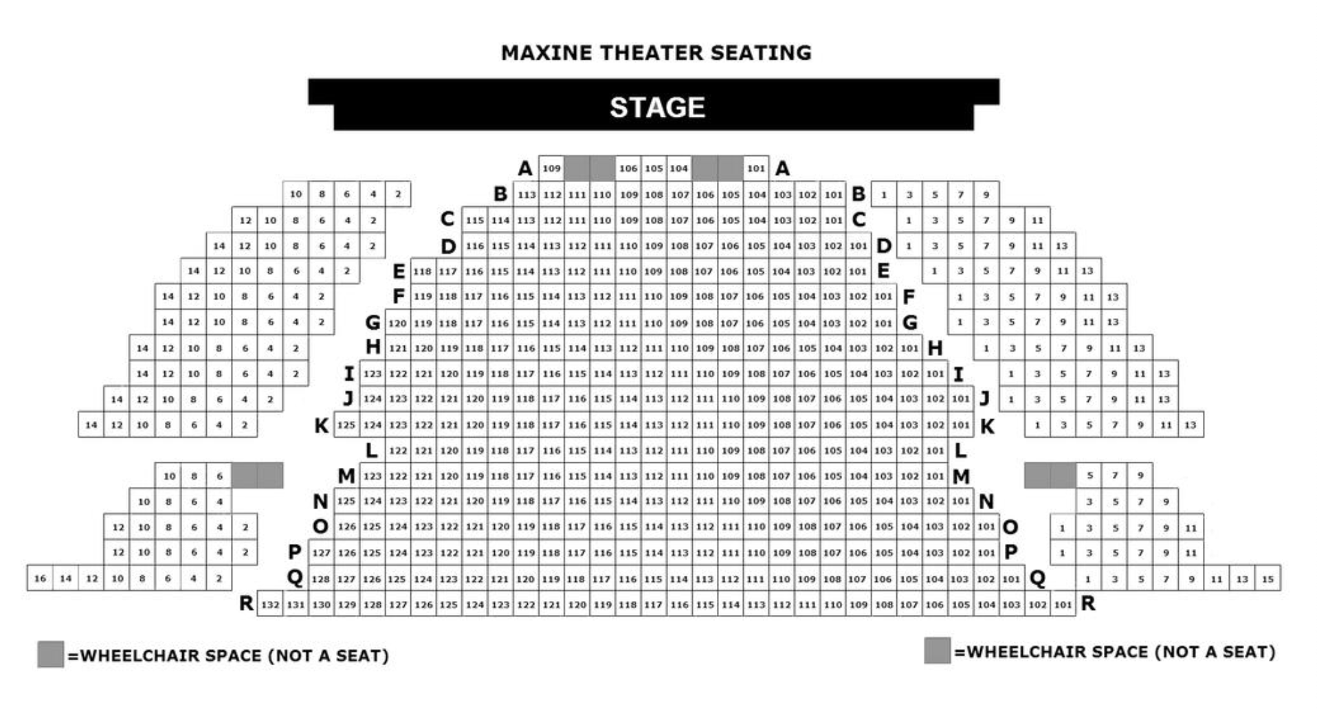 Maxine Seating | Valley Center-Pauma