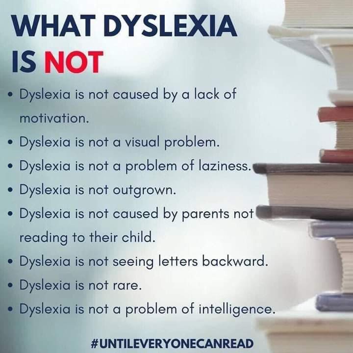 What Dyslexia is Not