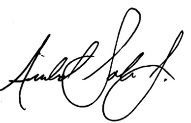 Anibal Soler, Jr Signature on Back to School Letter
