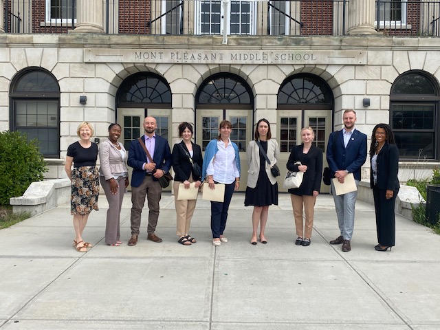 Photo:  Schenectady City School District welcomed a group of educators from Poland to Schenectady