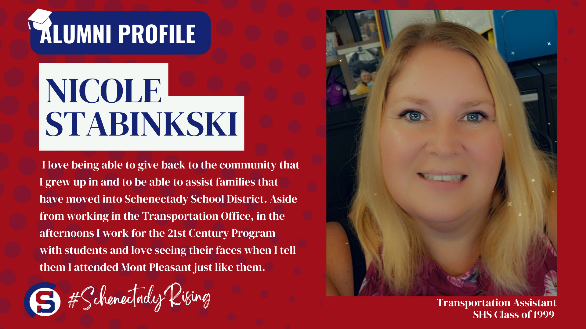 Alumni Profile:  Nicole Stabinski