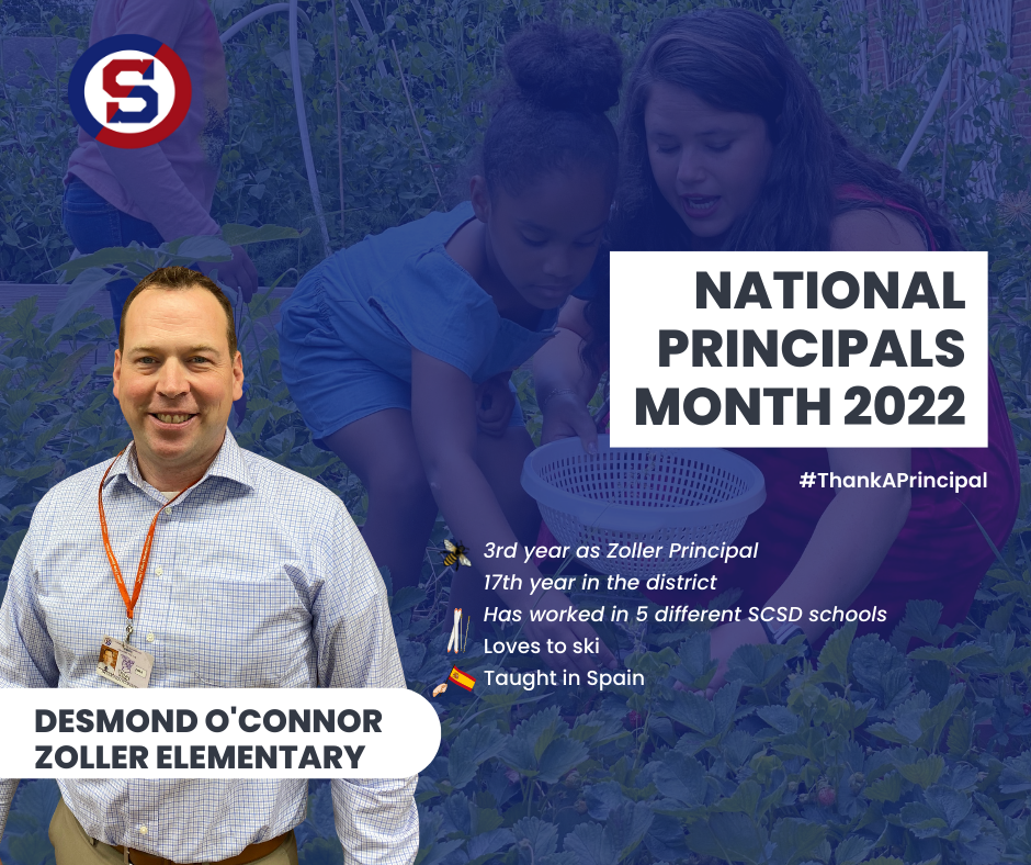 National Principal's Month:  Desmond O'Connor