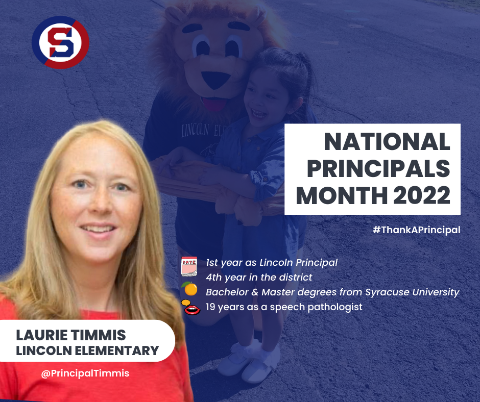 National Principal's Month:  Laurie Timmis