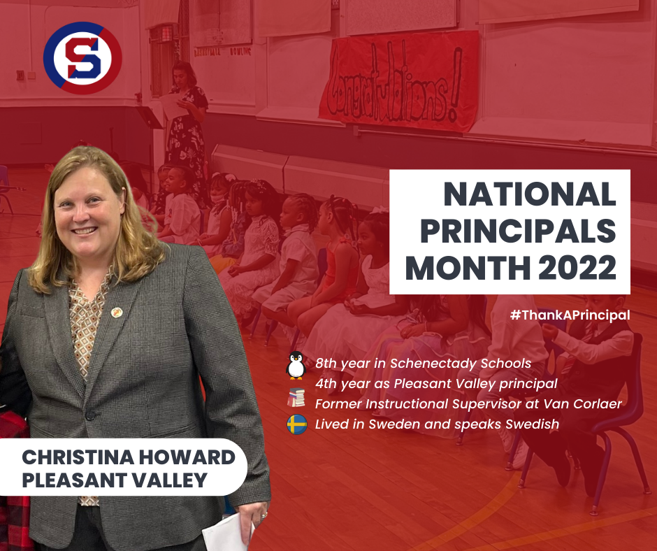 National Principal's Month:  Christina Howard