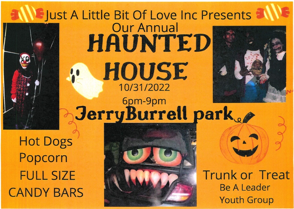 Haunted House at Jerry Burrell Park