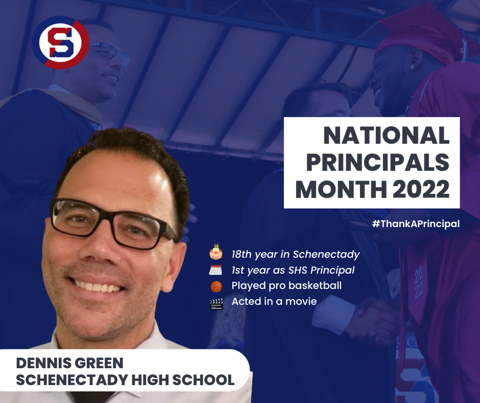 National Principals Month:  Dennis Green, SHS