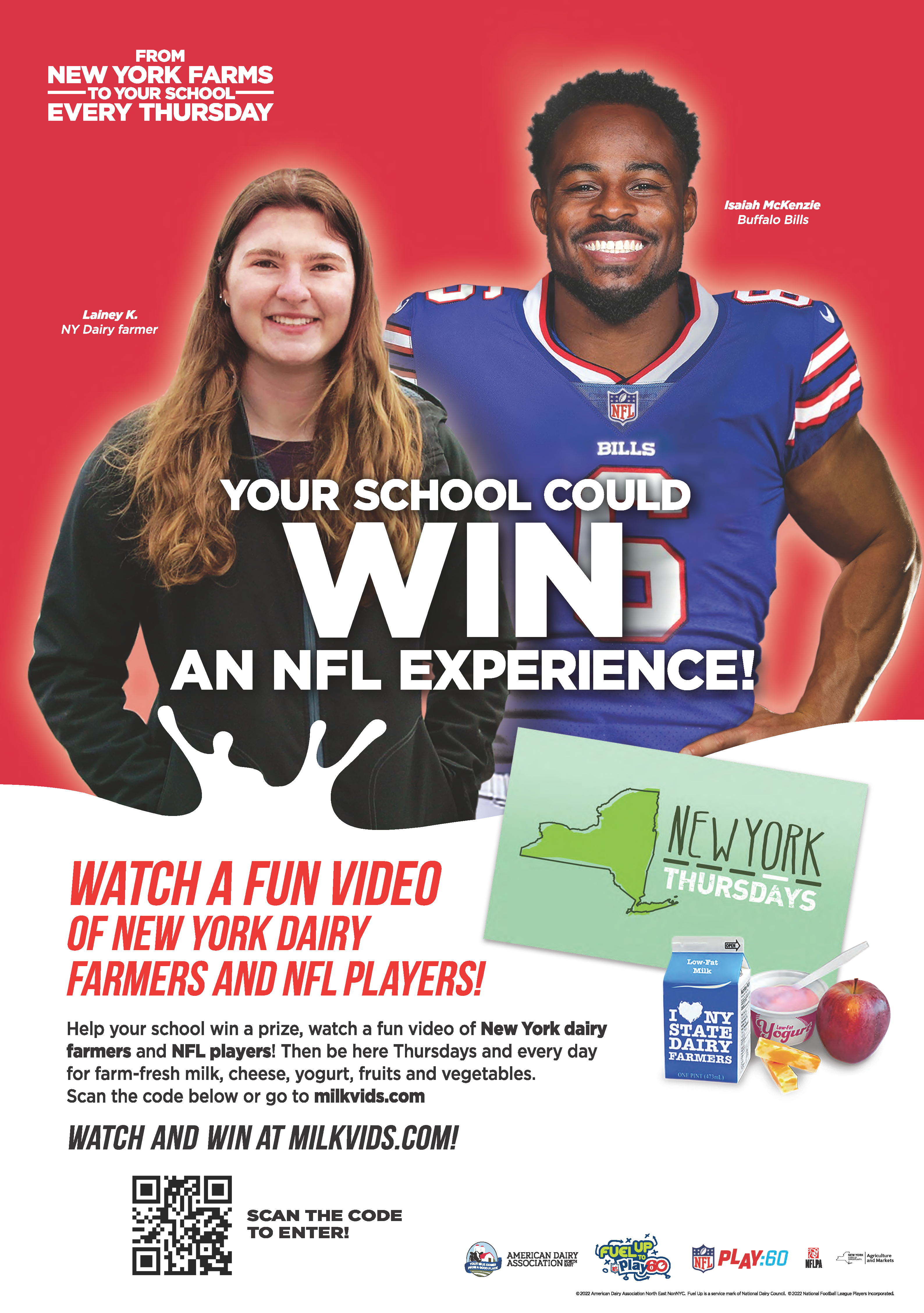 Help our school win an NFL experience