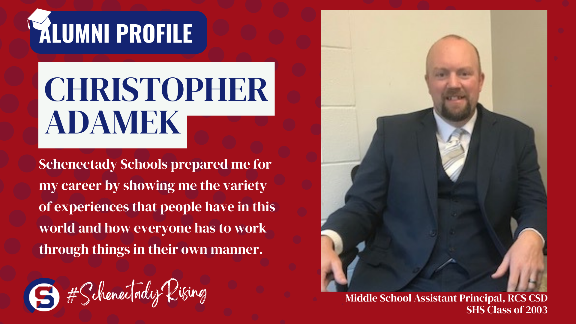 Alumni Profile:  Christopher Adamek