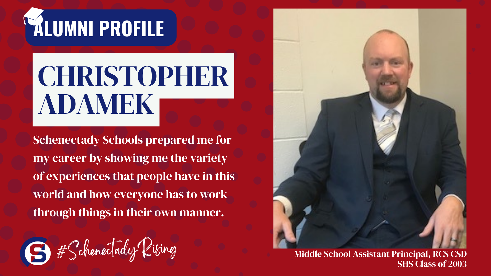 Alumni Profile:  Christopher Adamik