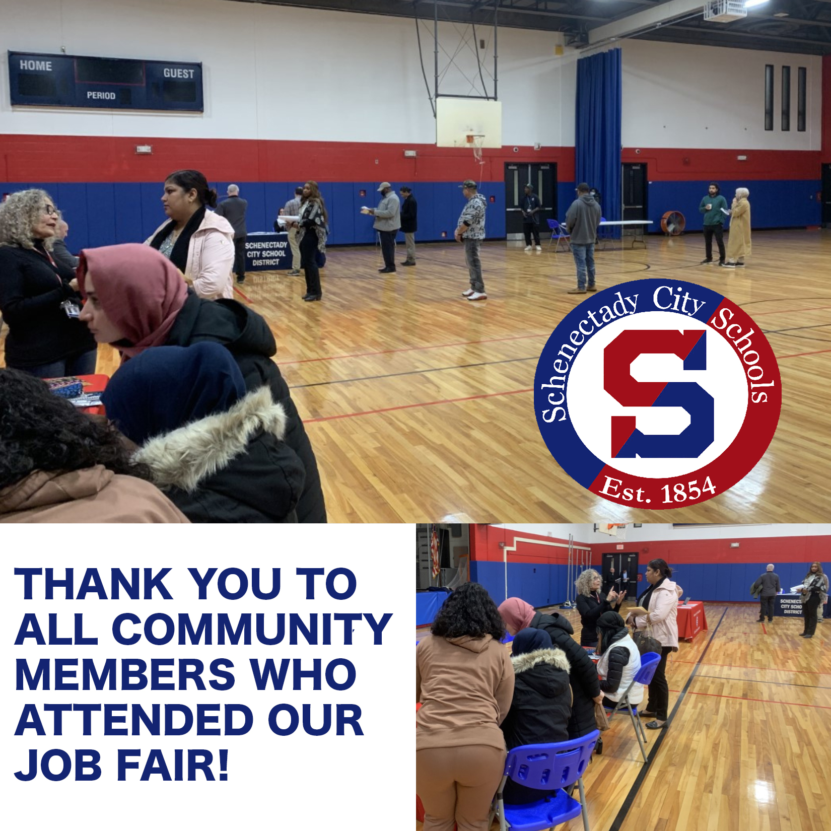 Thank you to all who attended our job fair