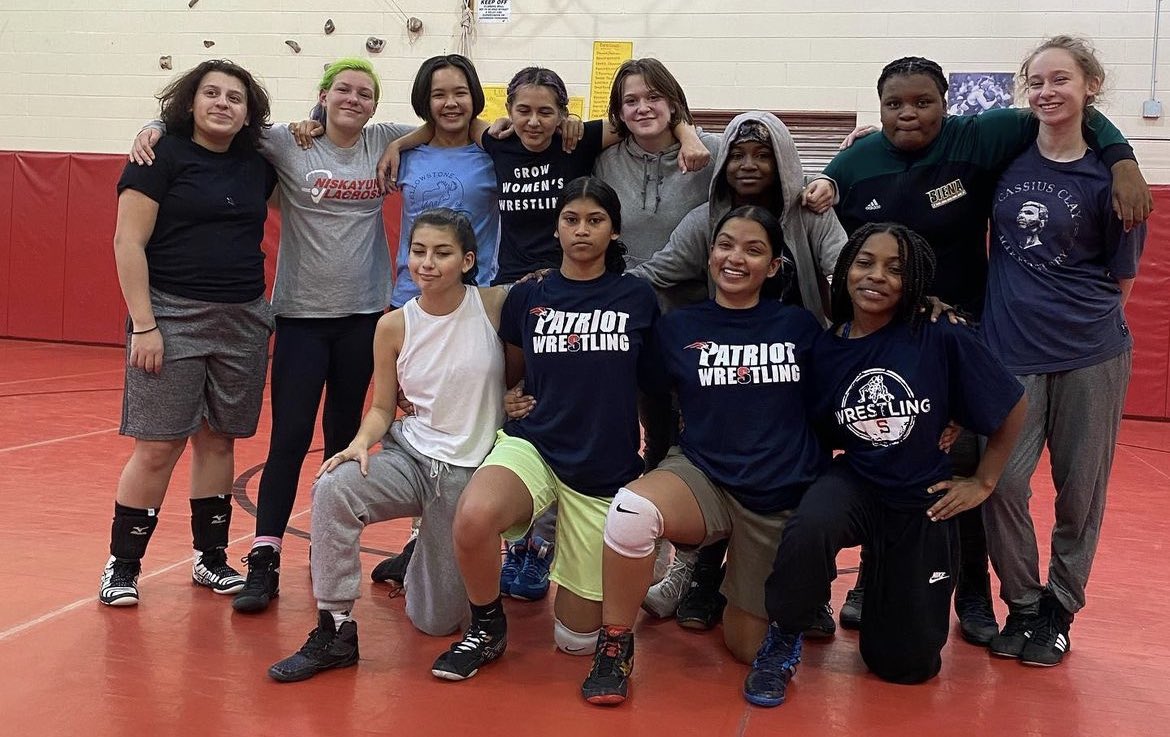 Photo:  Girls Wrestling Team