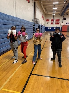 Photo:  Girls Boxing Program at SHS