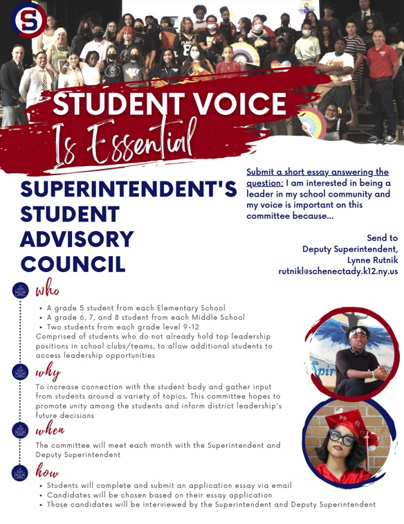 Superintendent's Student Advisory Council