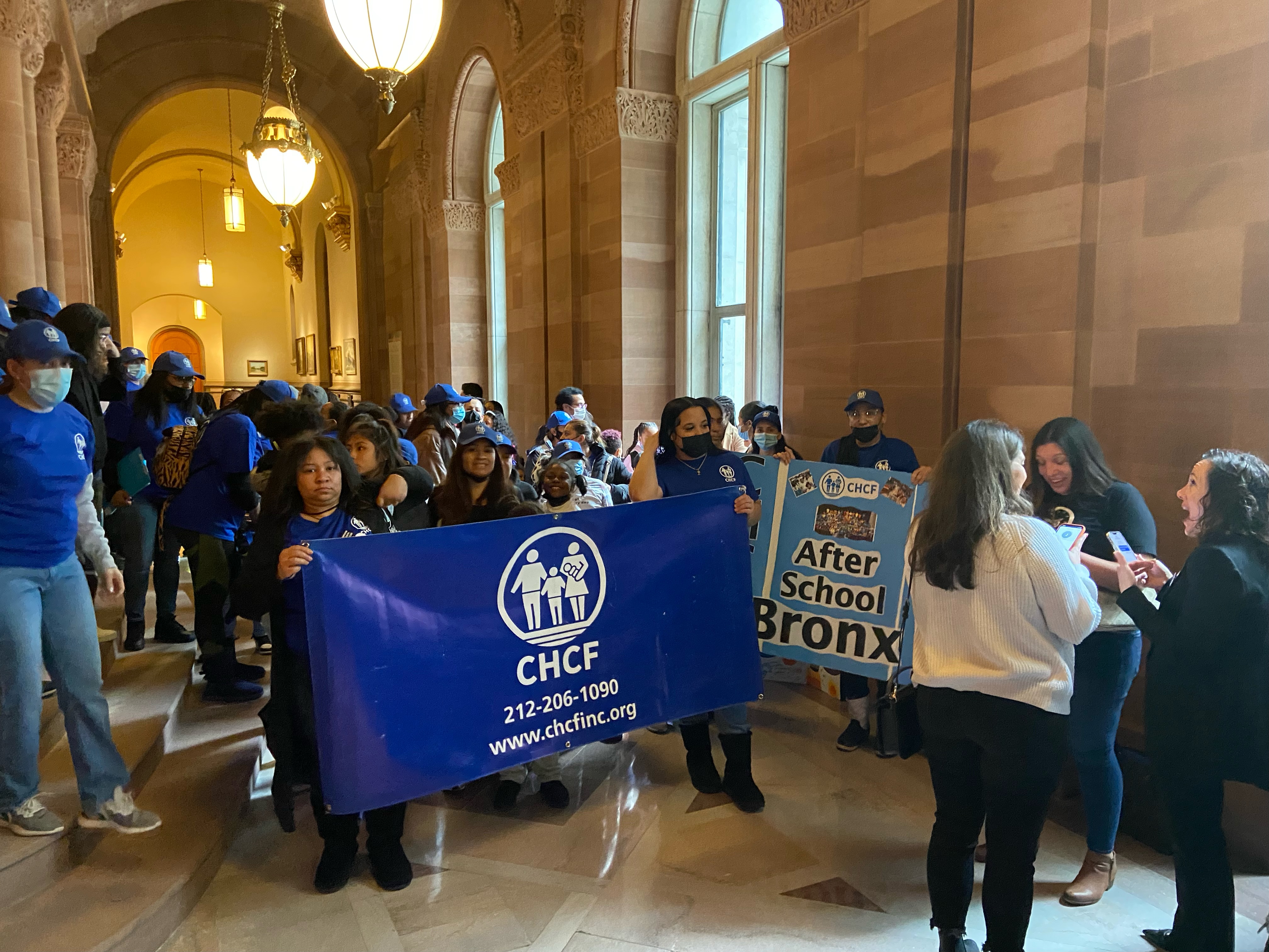 Photo from the After School Advocacy Event in Albany