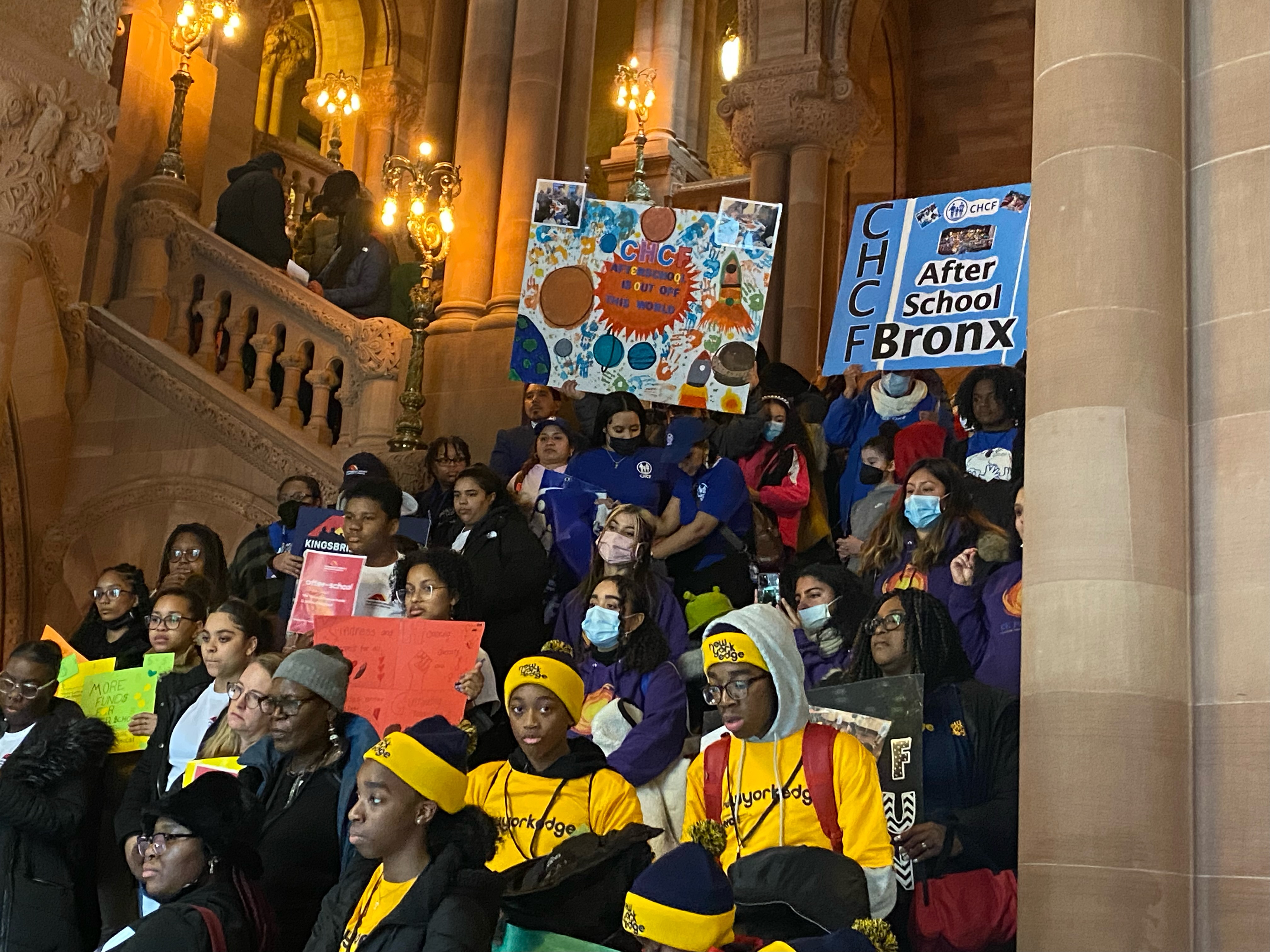 Photo of After School Advocacy Event in Albany