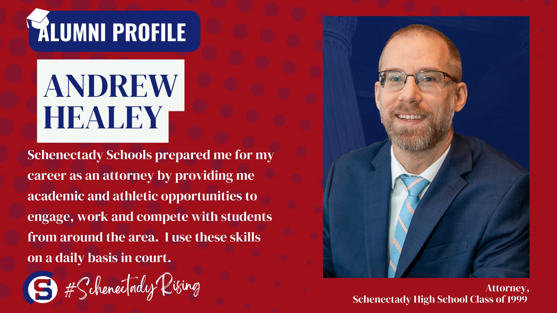 ALUMNI PROFILE:  Andrew Healey