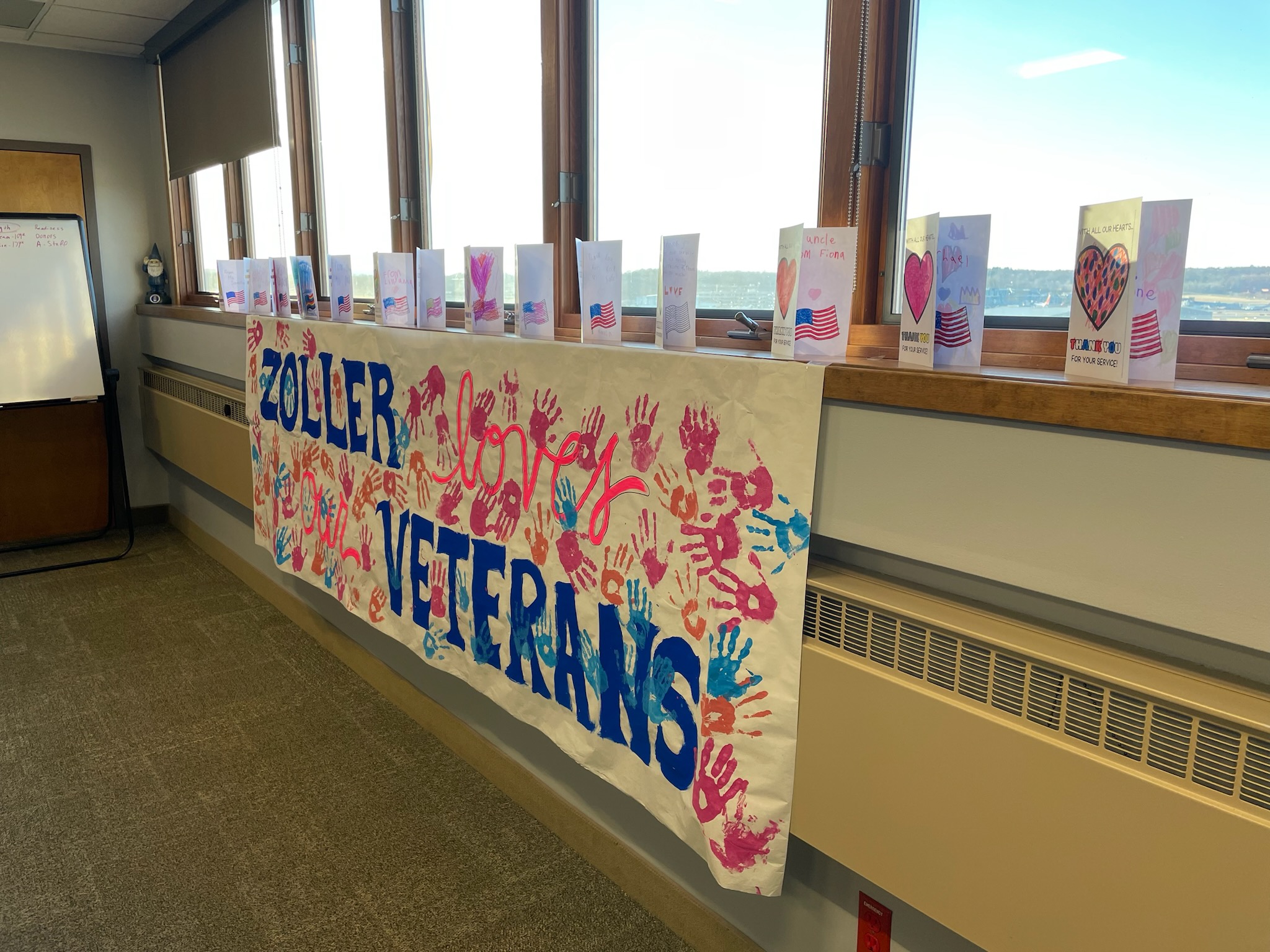 Photo:  Banner for Valentines for Vets