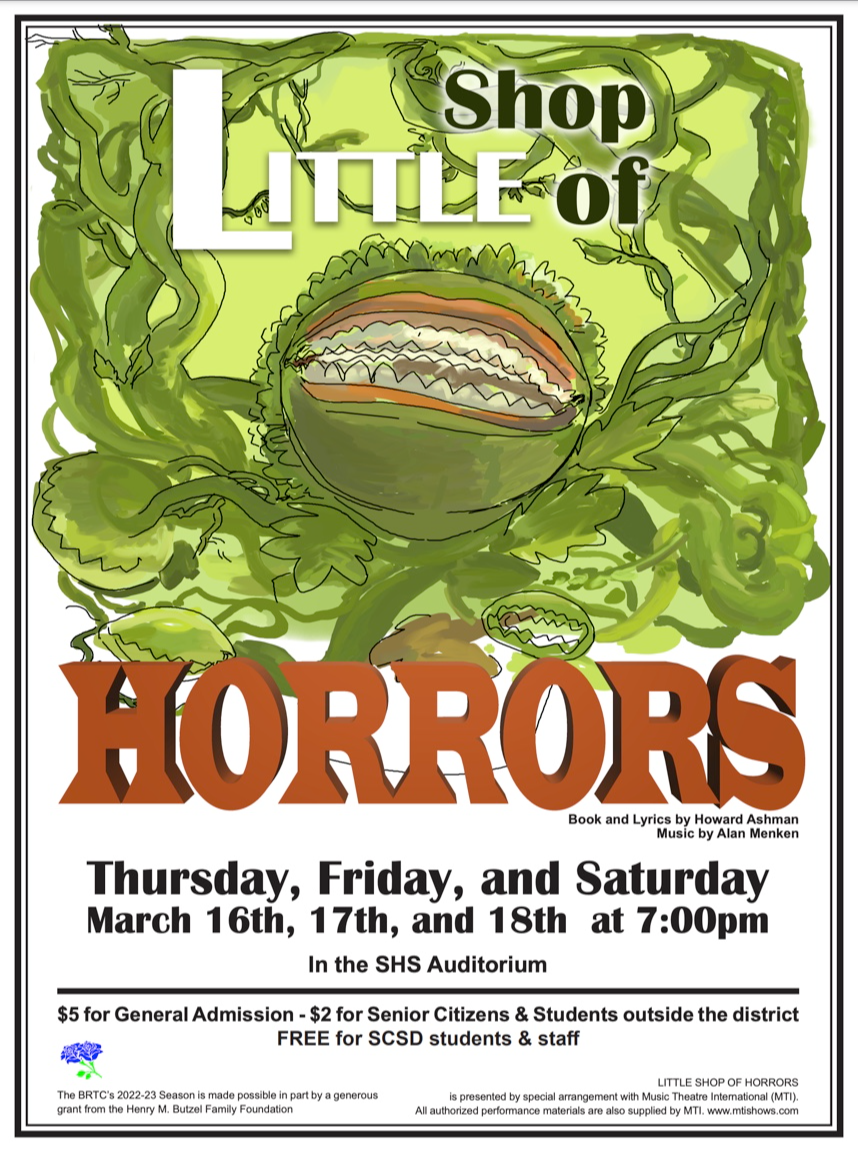Flyer:  Little Shop of Horrors