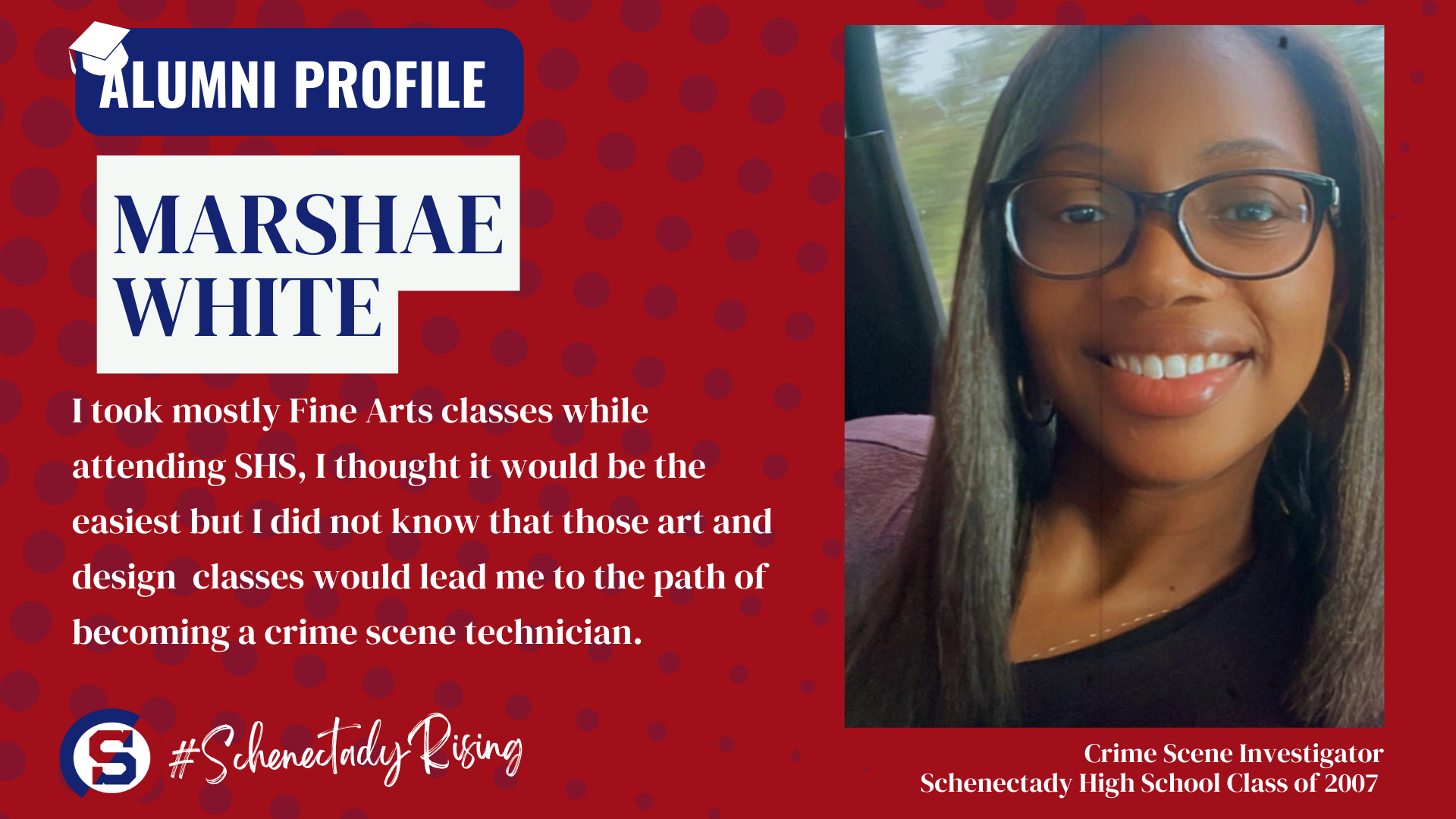 ALUMNI PROFILE:  Marshae White