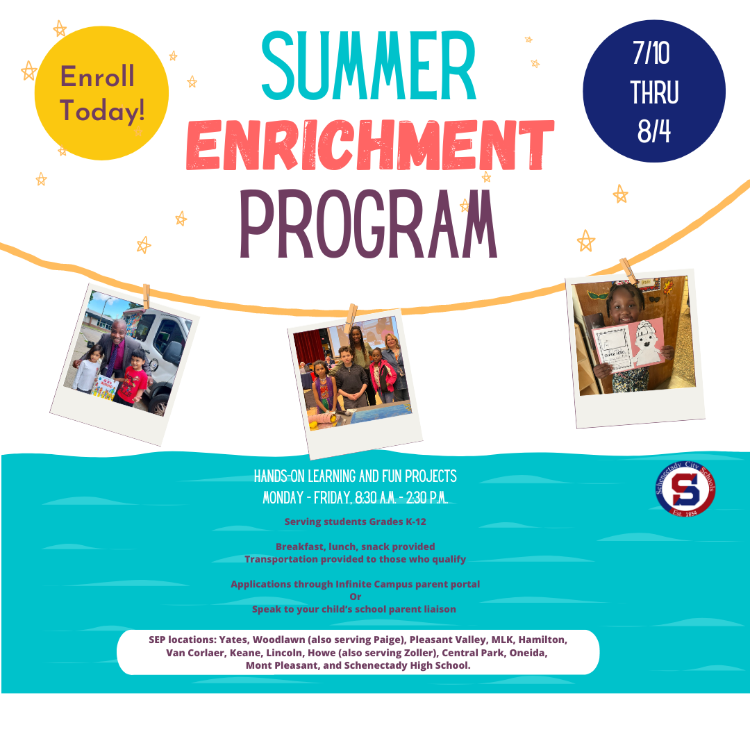 Register for Summer Enrollment