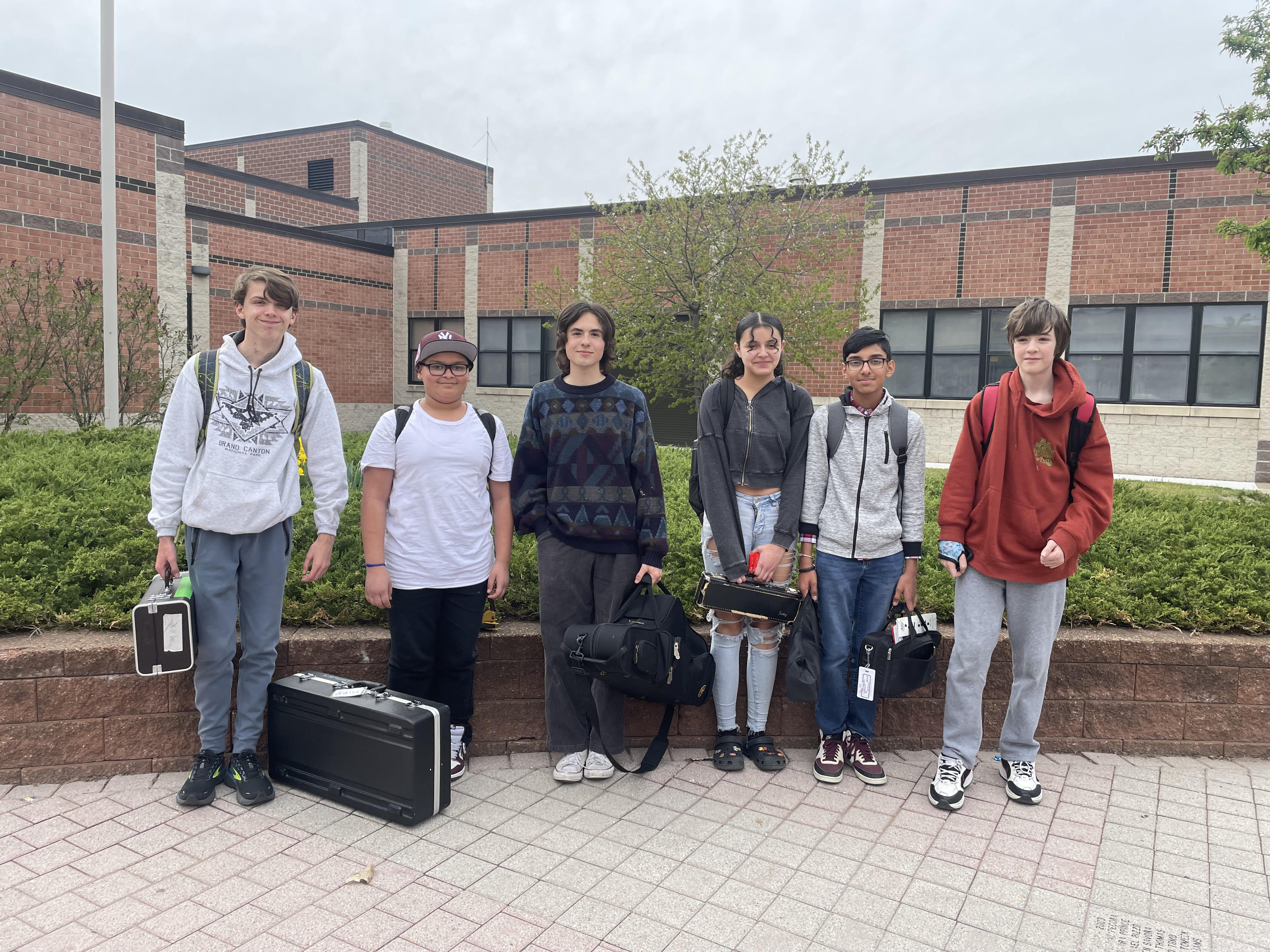 The Suburban Council Music Festival was held at Ballston Spa HS in late April. Representing Schenectady were Max Tobey, CP (band); Michael Medina, MP (band); Angelo Delaney, SHS (Jazz); Zoe Daniels, OMS (band); Ayan Datt, OMS (band); River Henriksen, OMS (orchestra). We are so proud of their accomplishments and participation in this festival.