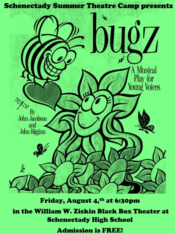 Flyer for the production of bugz