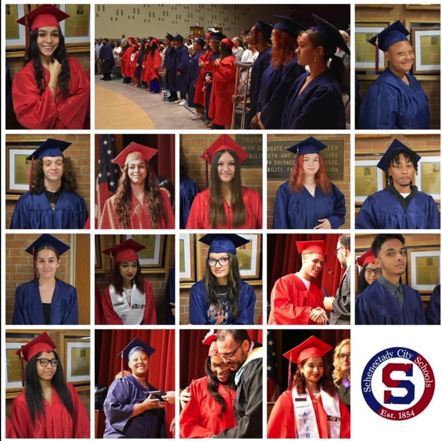 Congratulations to our high school seniors who worked hard over the summer and met the requirements to graduate.  A ceremony was held August 24.