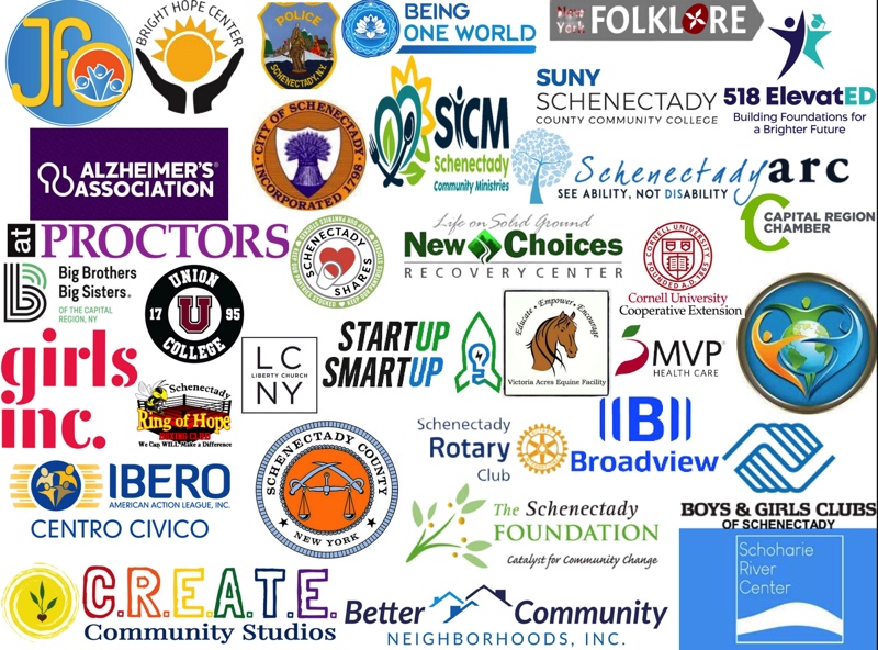 Community School partnership logos