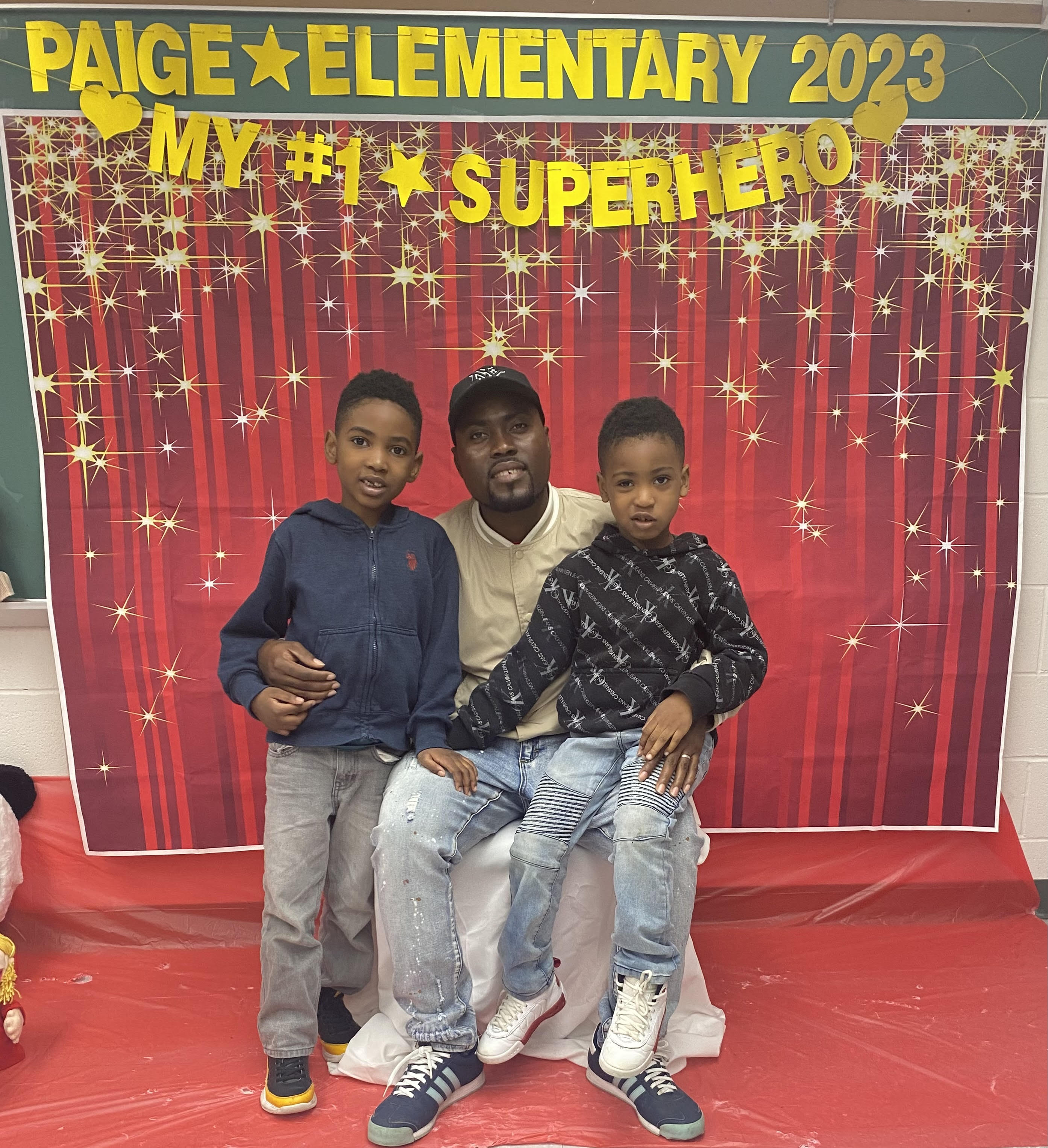 Paige Elementary School Dads Bring Your Children to School Day