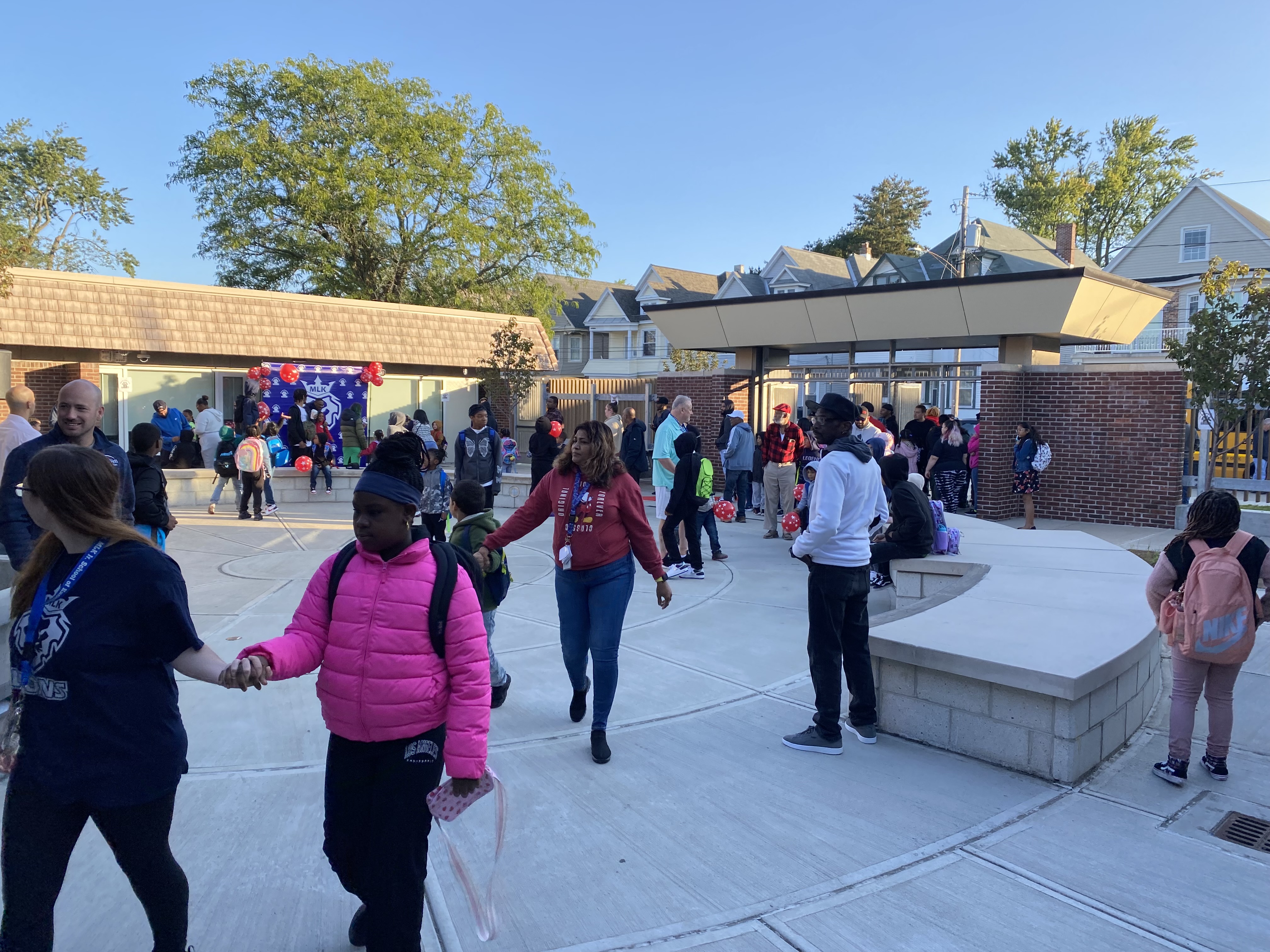 King Community School Dads Bring Your Children to School Day