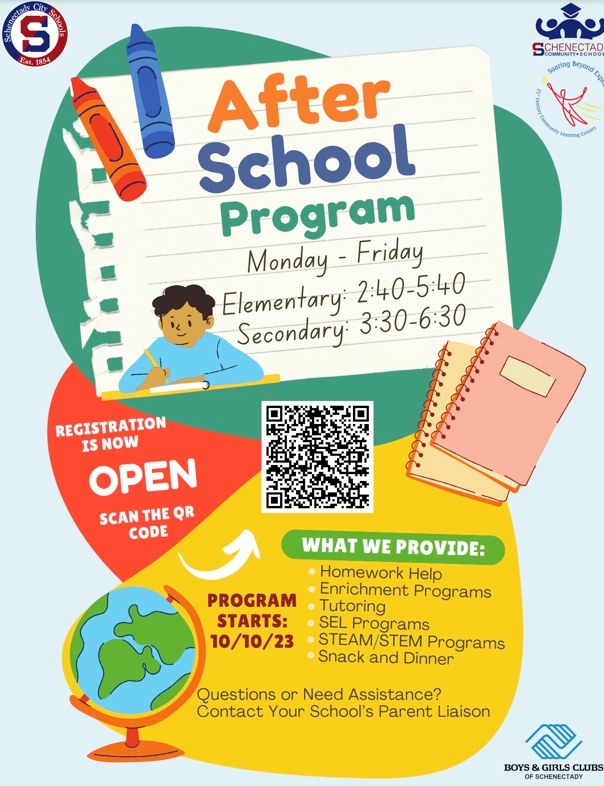 Afterschool Programming Flyer