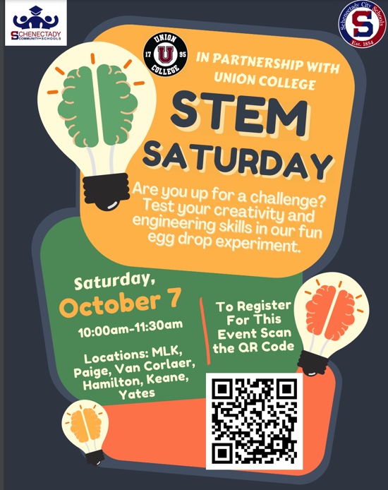 STEM Saturday Flyer