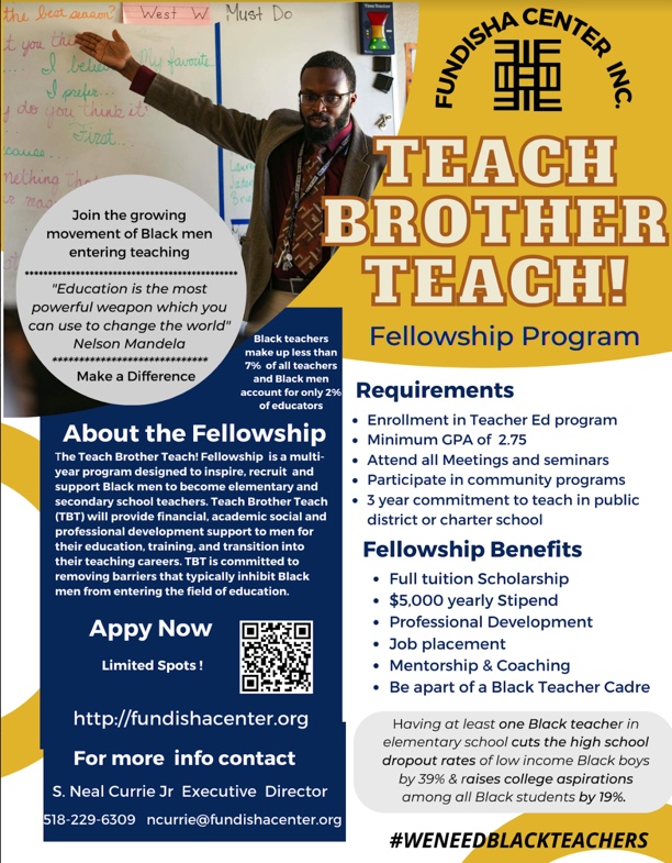 Flyer:  Teach Brother Teach